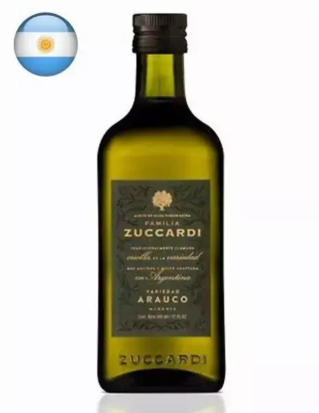 Azeite Extra Virgem Argentino Familia Zuccardi Arauco 500ml