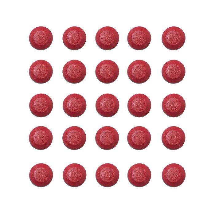 Elemento Tátil Alerta Pvc Adesivado Vermelho