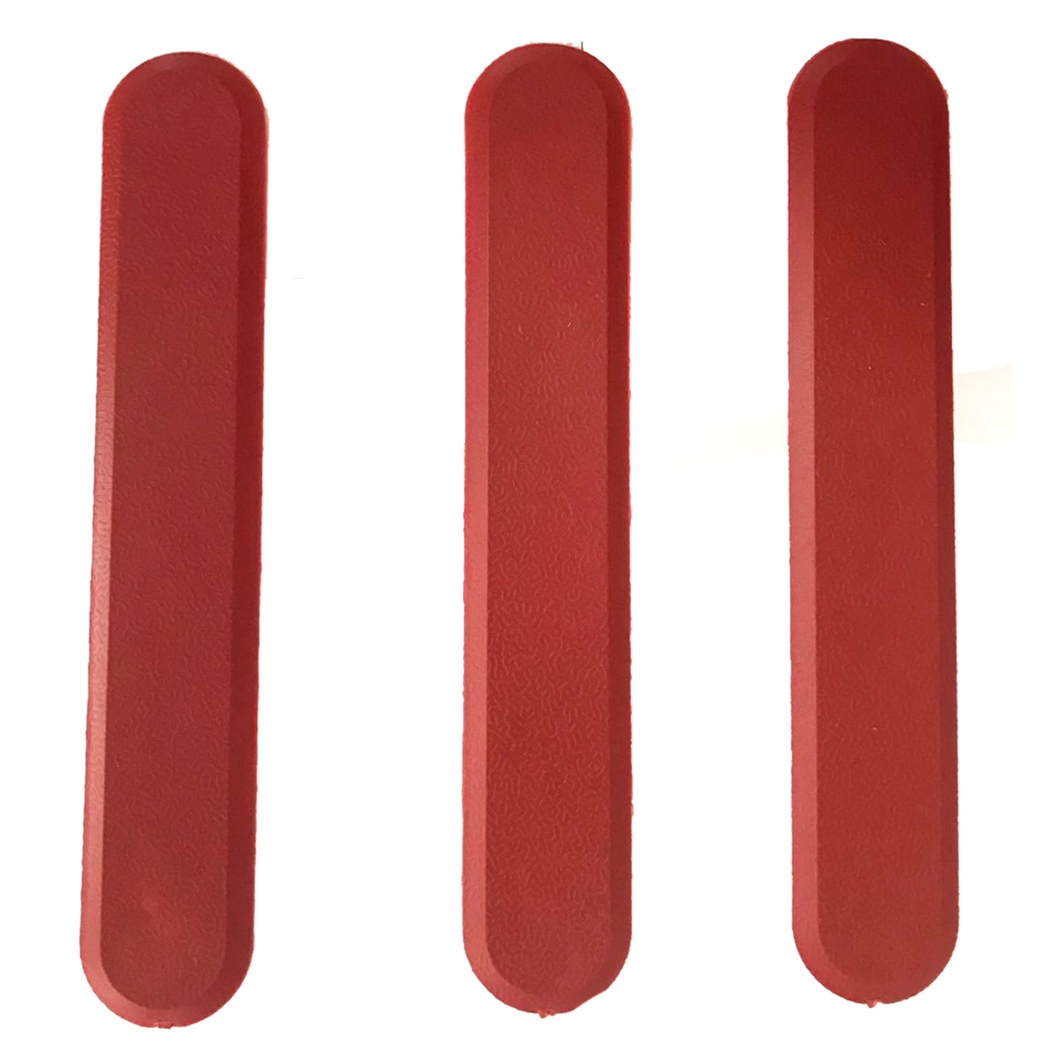 Elemento Tátil Direcional Pvc Adesivado Vermelho