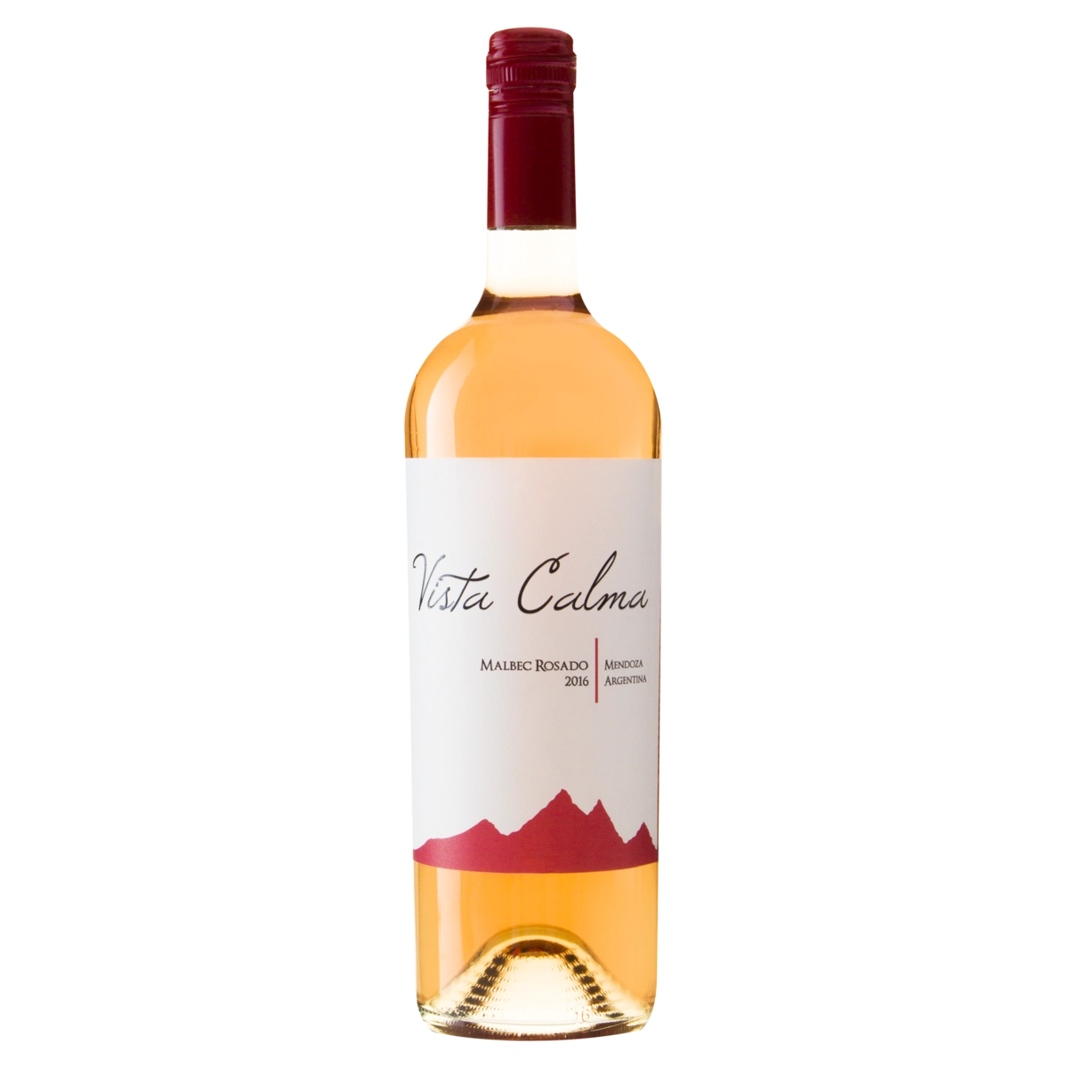 Vinho Argentino Rosé Meio Seco Vista Calma Malbec Mendoza Garrafa 750ml