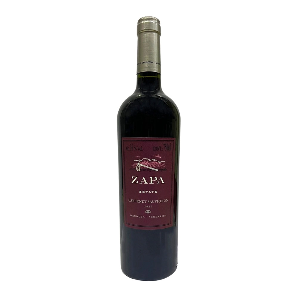 Vinho Tinto Argentino Estate Cabernet Sauvignon Zapa 750ml