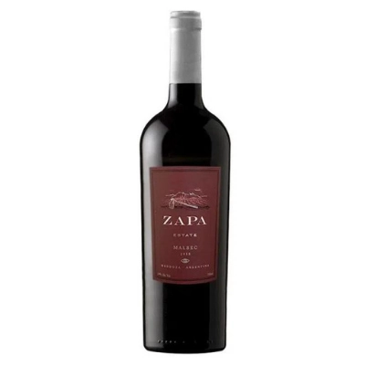 Vinho Zapa Estate Malbec 750ml 1x12x750ml
