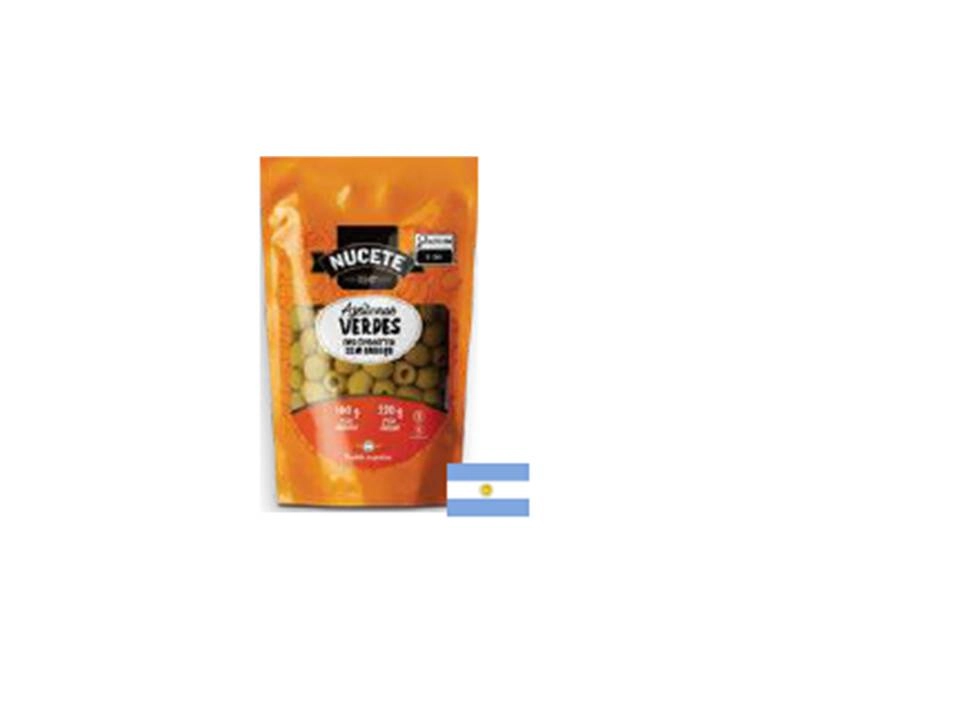 Azeitonas Verdes Sem Caroço Nucete 190g