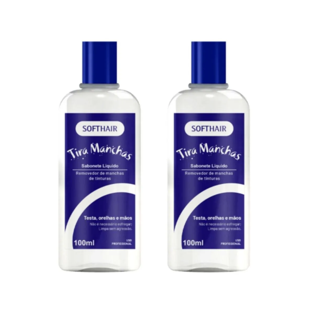 Produto Para Tirar Tinta De Cabelo Do Rosto Testa Orelha 2un