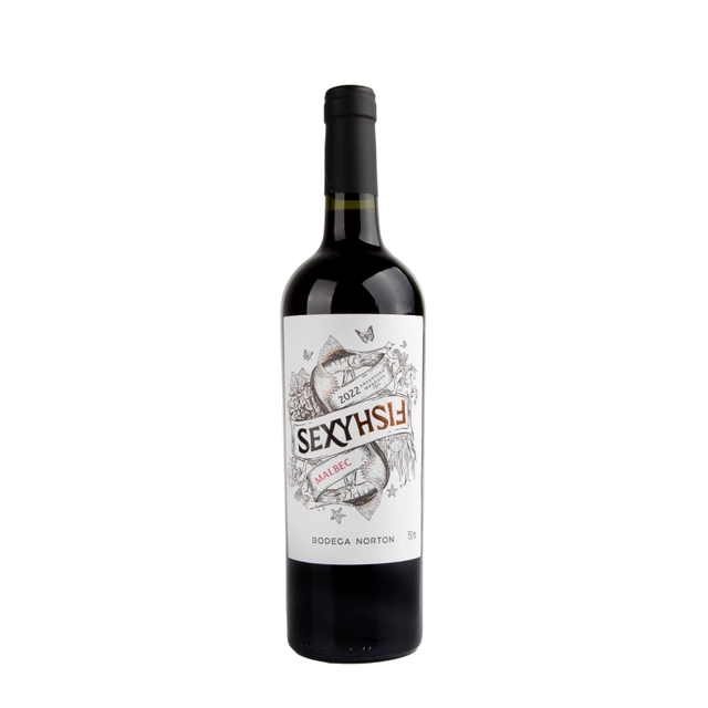 Vinho Argentino Tinto Seco Norton Sexyfish Malbec Mendoza Garrafa 750ml