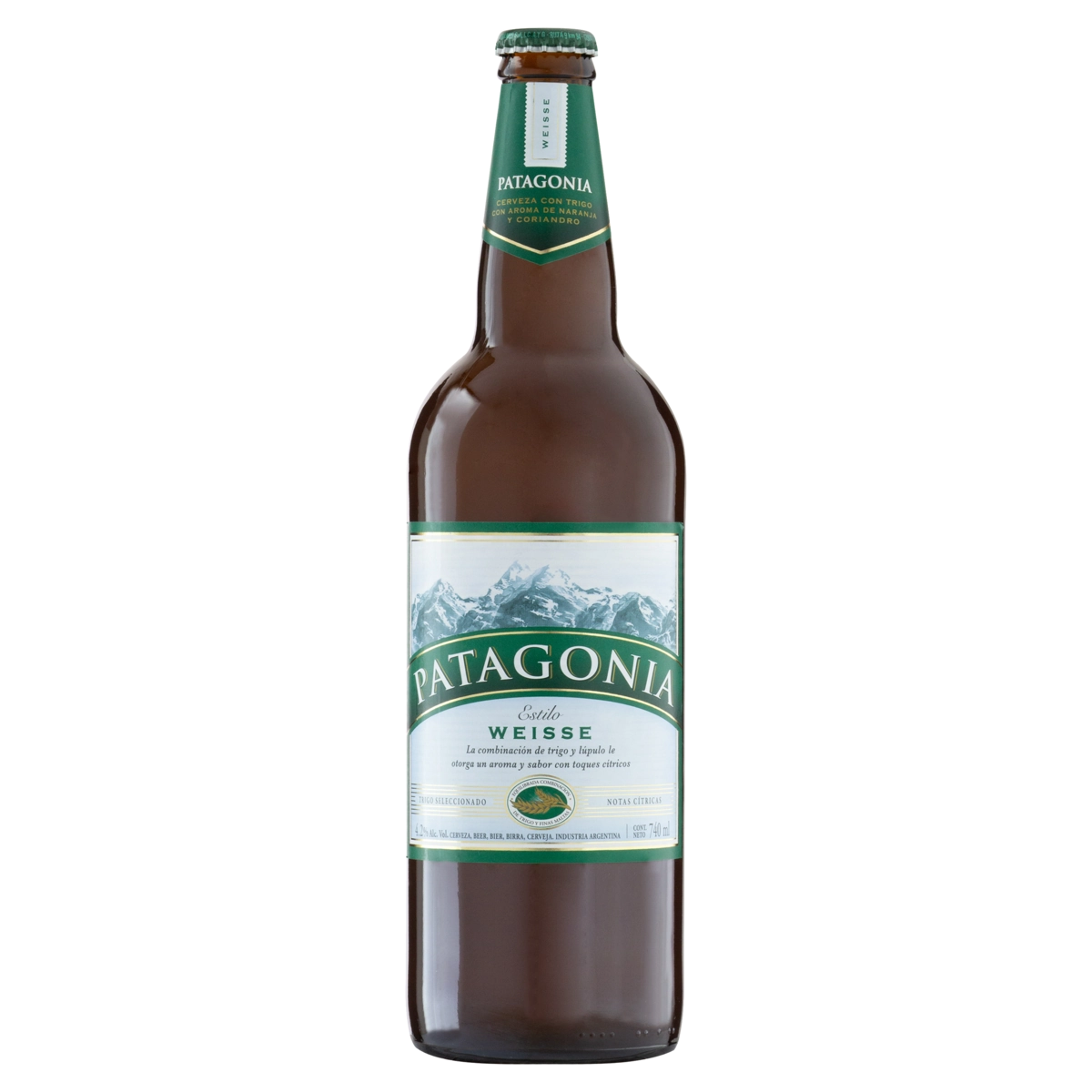 Cerveja Weisse Patagonia Garrafa 740ml