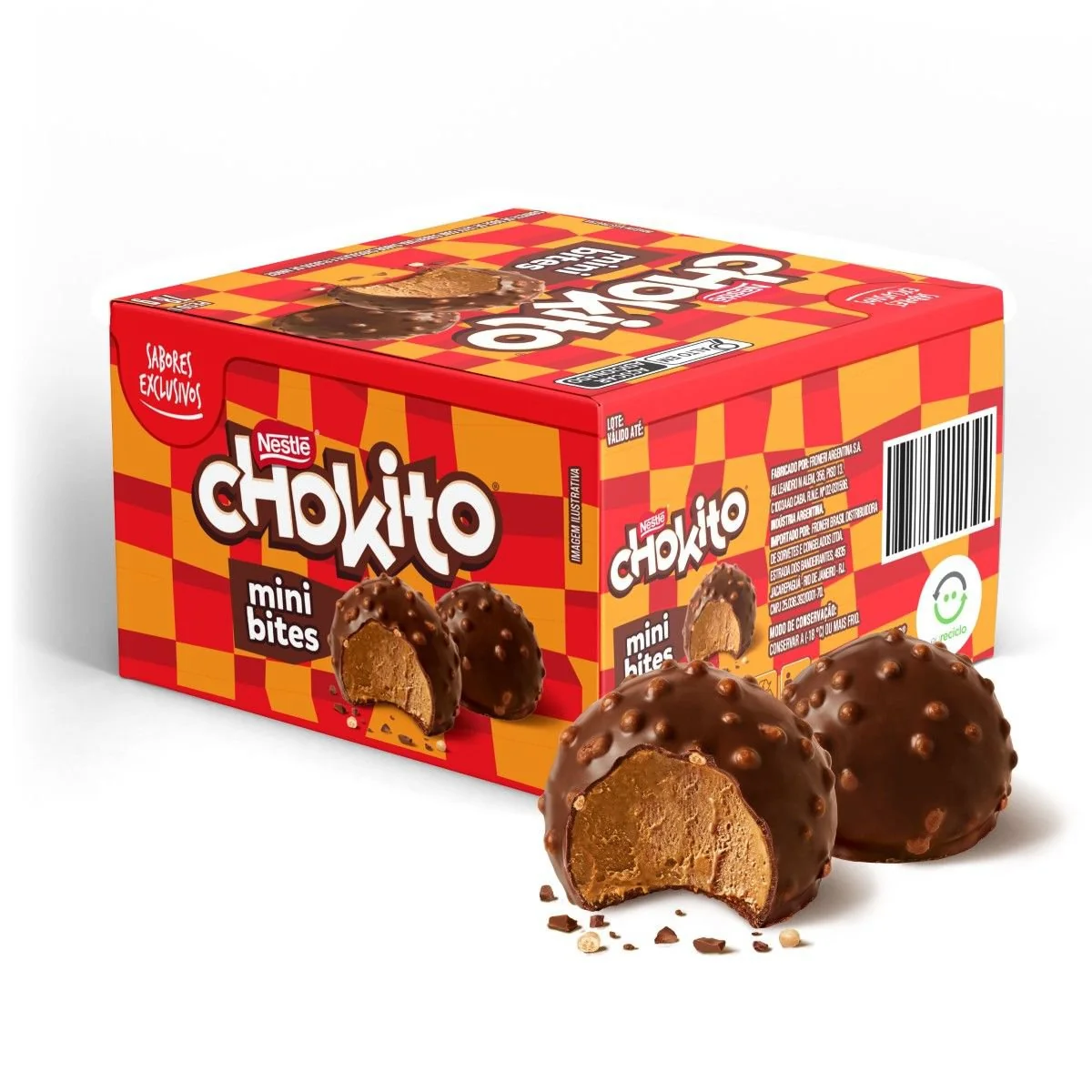 Sorvete Chokito Bites 78g