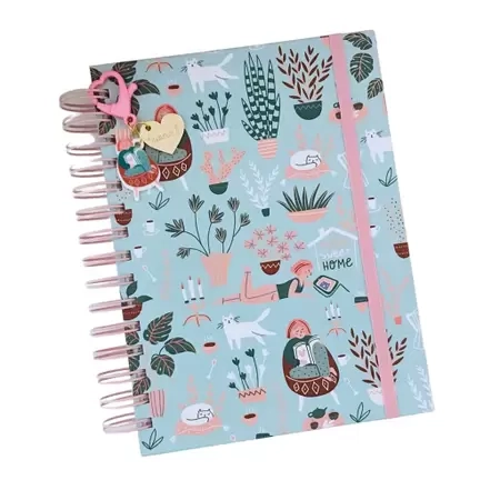 Caderno Argolado Home Sweet Office A6 Pcd9854 Buendia