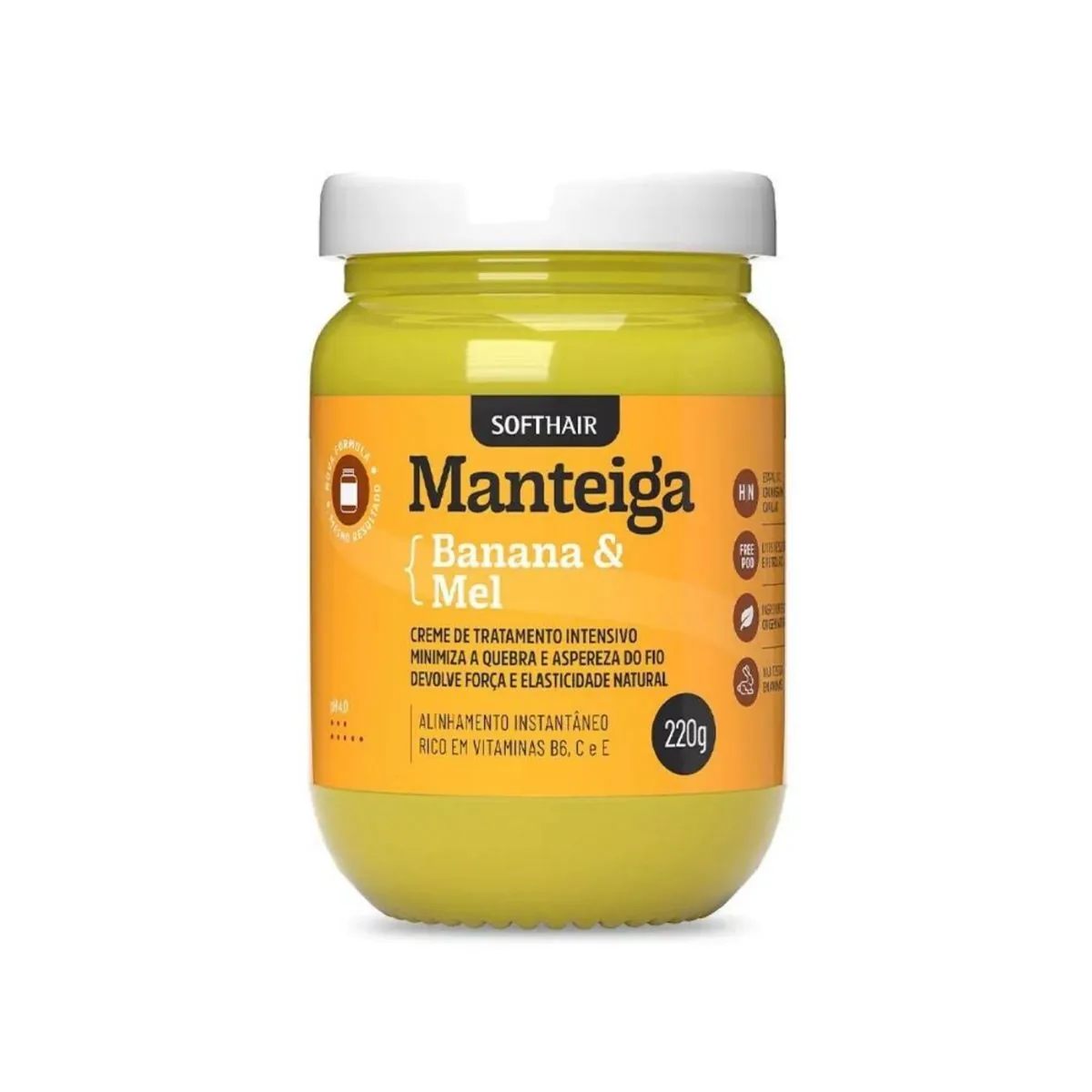 Hidratação Capilar Com Banana E Mel Manteiga Para Cabelos