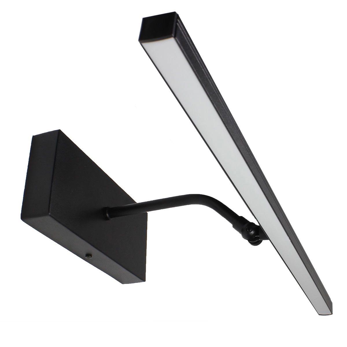 Arandela Quadro Perfil Led 6w 3000k Preto
