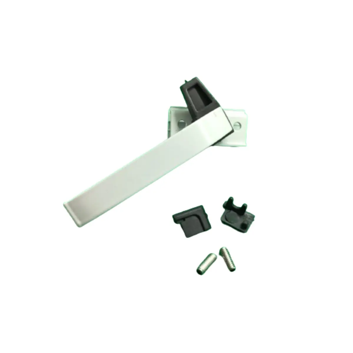 Fecho Maxim-ar Puxador Alavanca Aluminio Branco Linha 25 Baguete