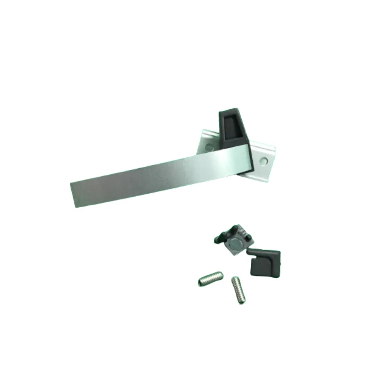 Fecho Maxim-ar Puxador Alavanca Aluminio Fosco Linha 25 Baguete