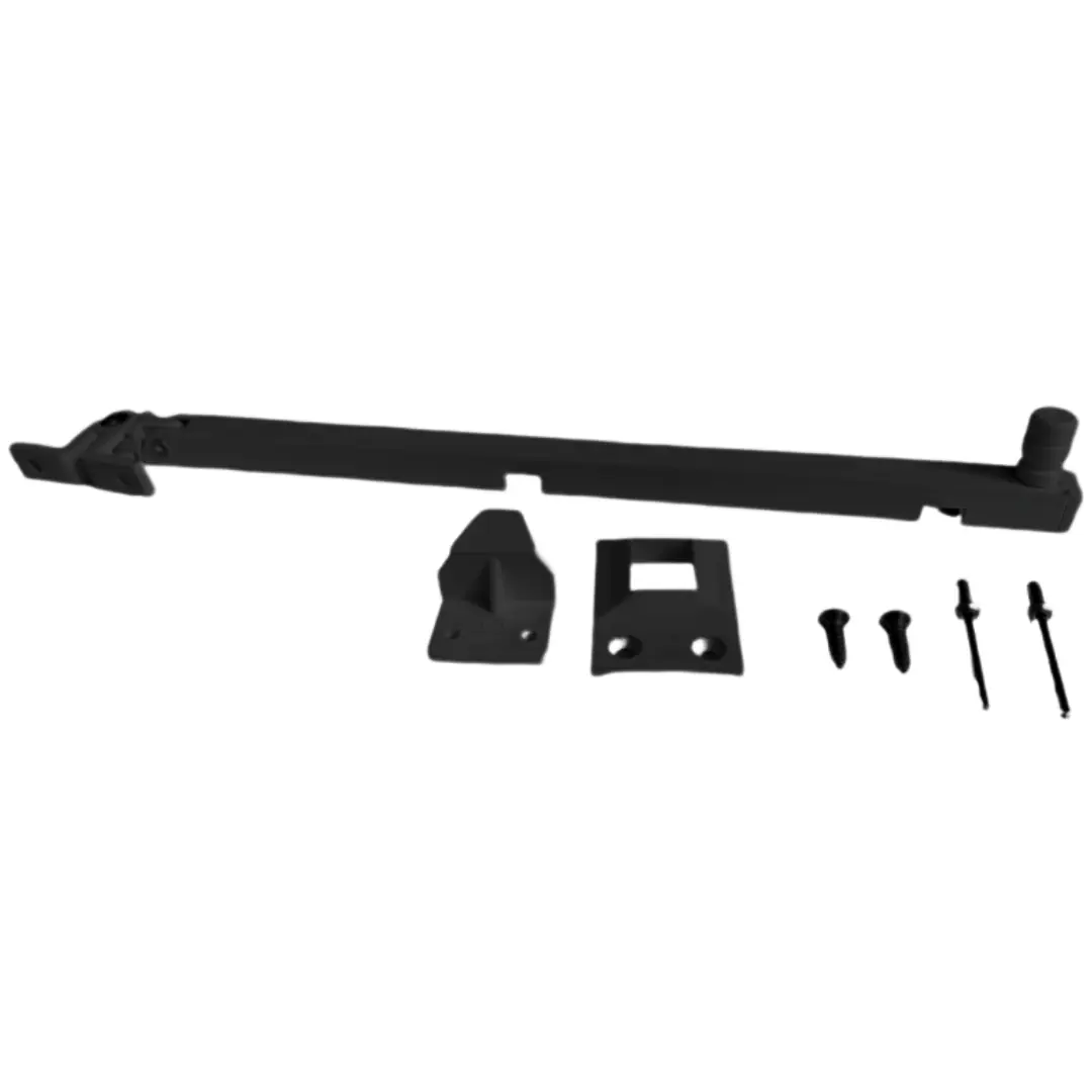 Haste Tubular Frontal Puxador Janela Maxim-ar 50cm Preto