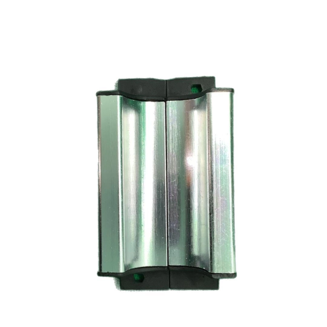 Fecho Trinco Central Brasilia Fec-1080 Janela Vitro Aluminio Linha 25 30 Sobrepor Brilhante - Al