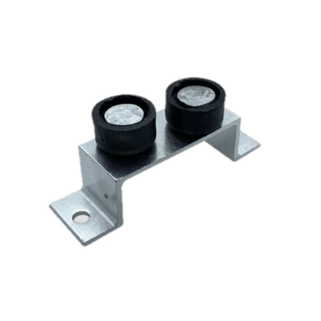 Roldana Guia Deslizante Porta Portao Aluminio Buzio Kit C/2un Rol-303 Gm