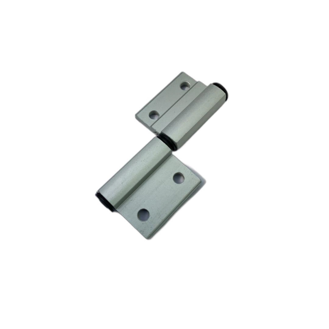 Dobradica Encaixe Linha 25 Sd-773 109mm C/desvio Porta Aluminio Fosco Sm