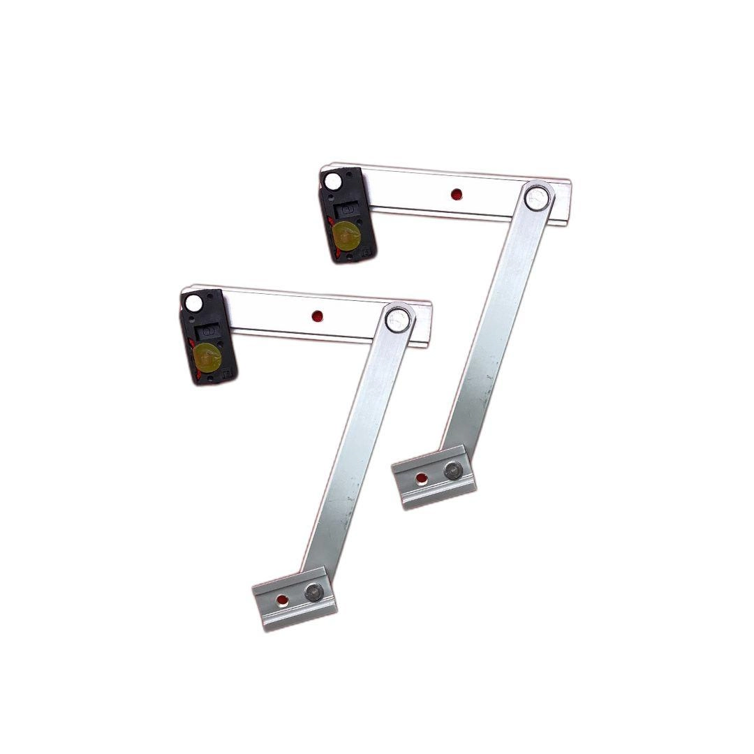 Braço Maxim-ar 25cm/250mm Janela Linha Suprema Fosco Par Lr