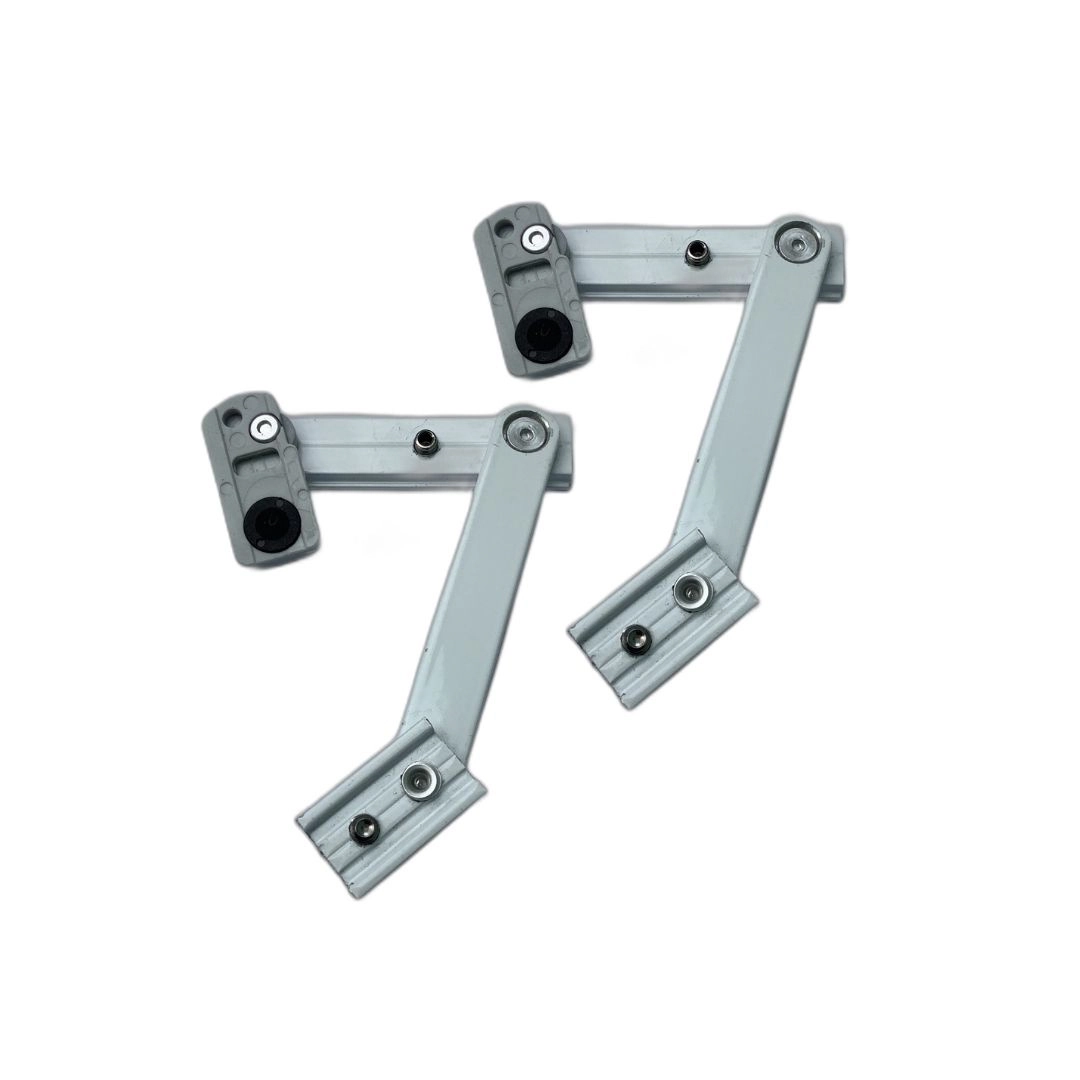 Braco Maxim-ar 400mm/40cm Janela Linha Suprema Branco Udinese Par