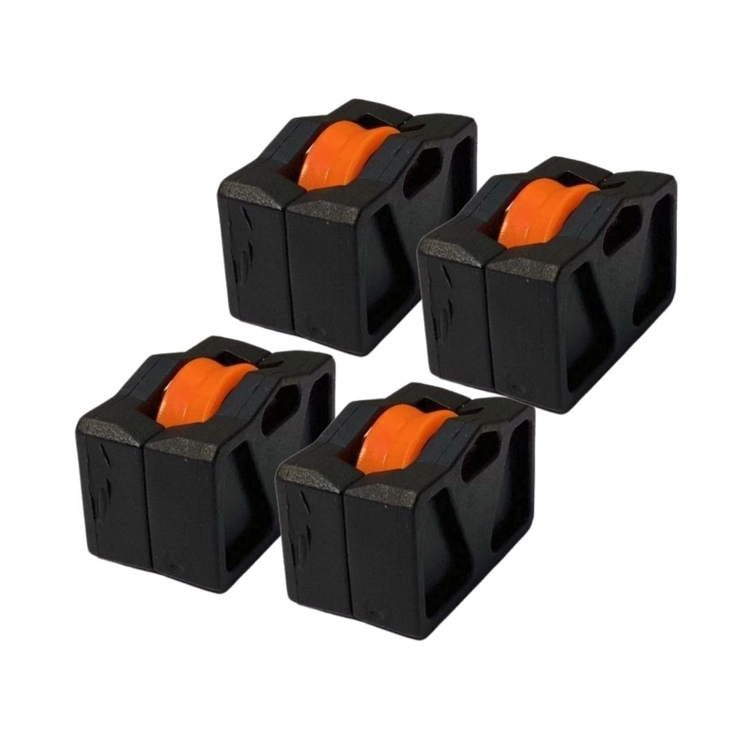 Roldana Com Rolamento Rol427 Janela Linha Suprema Correr Kit4 Un