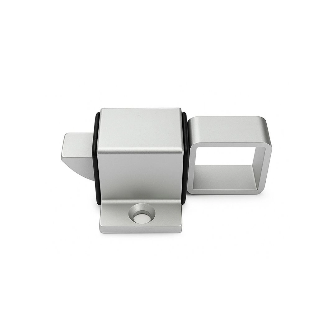 Fecho Trinco Gatilho 3560 Sem Contra Janela Portas Aluminio Fosco Udinese