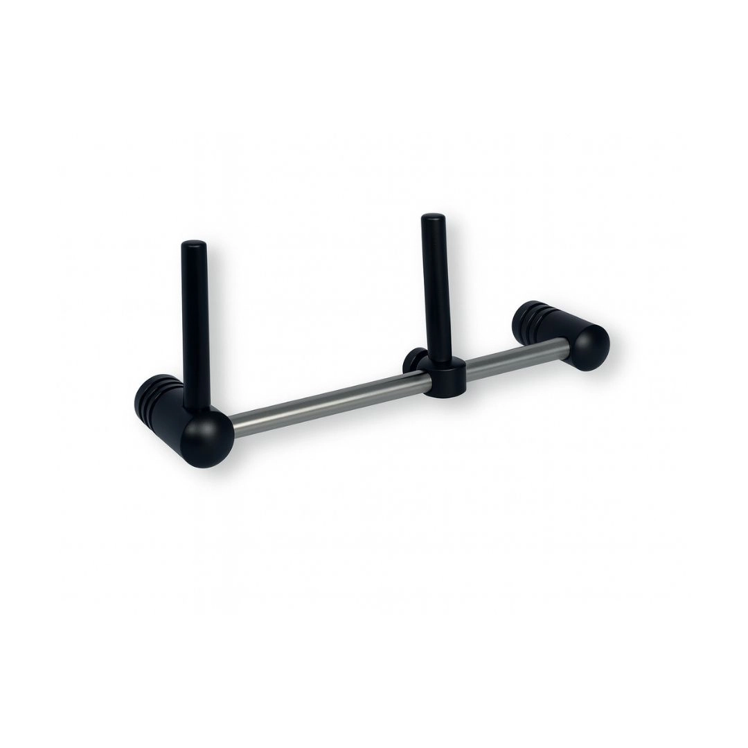 Aparador Folha Vidro Envidracamento Sacada Kit Completo 40cm/400mm Preto Cp