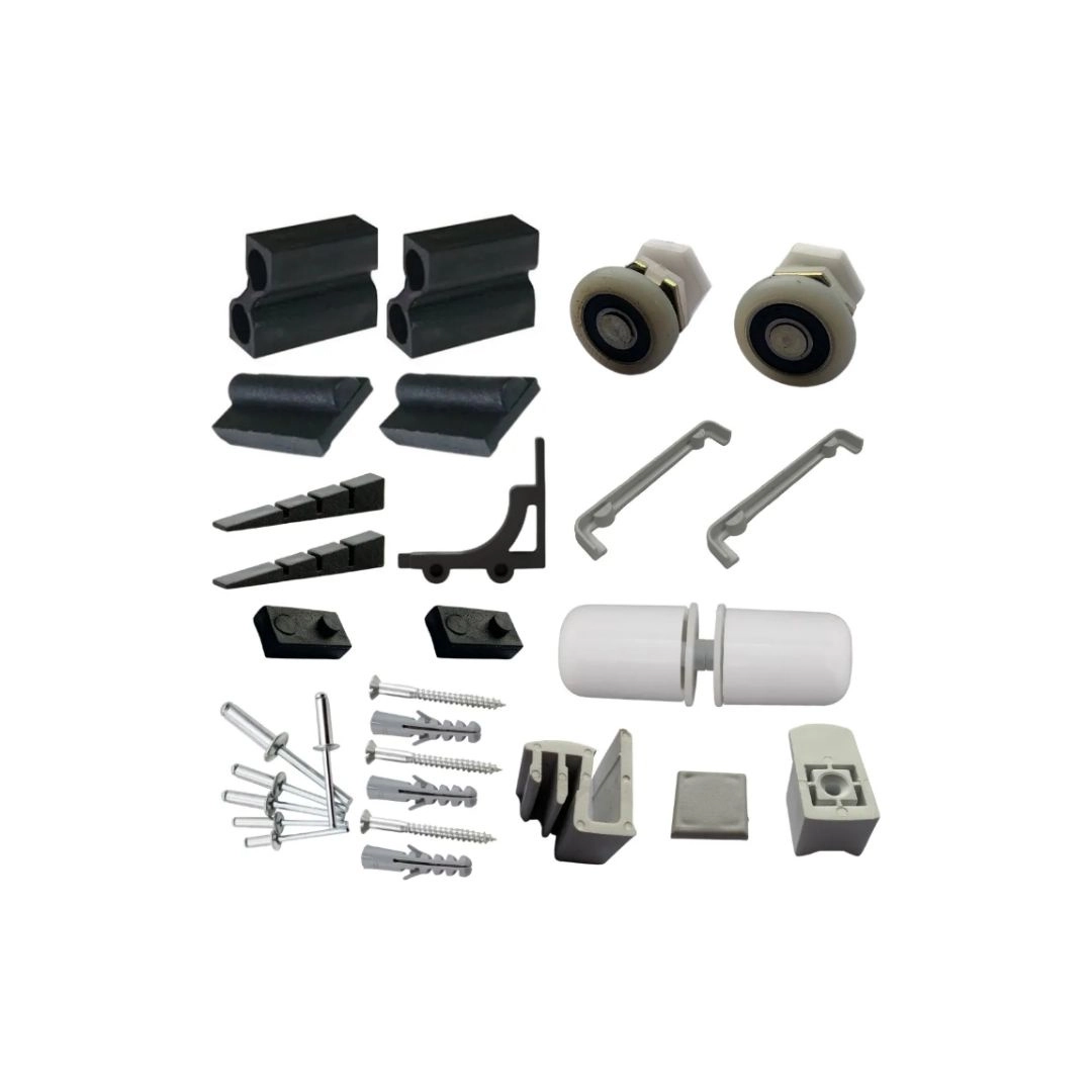 Kit Acessórios F1 Quadrado Branco Box Banheiro Vidro Temperado 8mm 991163002