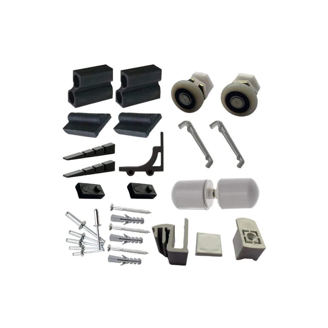 Kit Acessórios F1 Quadrado Fosco Box Banheiro Vidro Temperado 8mm 991163001