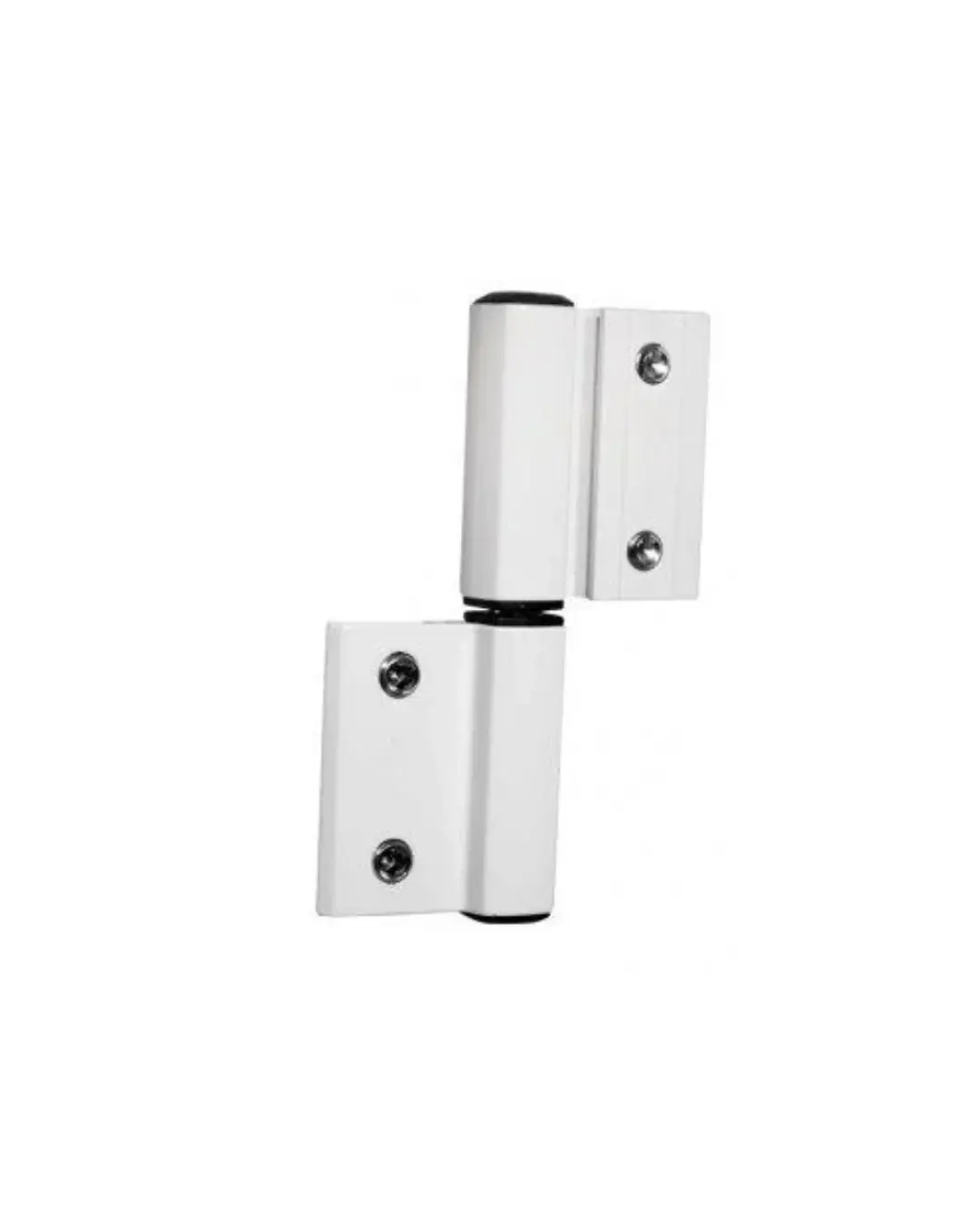 Dobradiça Encaixe Aluminio Porta Linha 25 Suprema Branca Dob-689 Alumifix