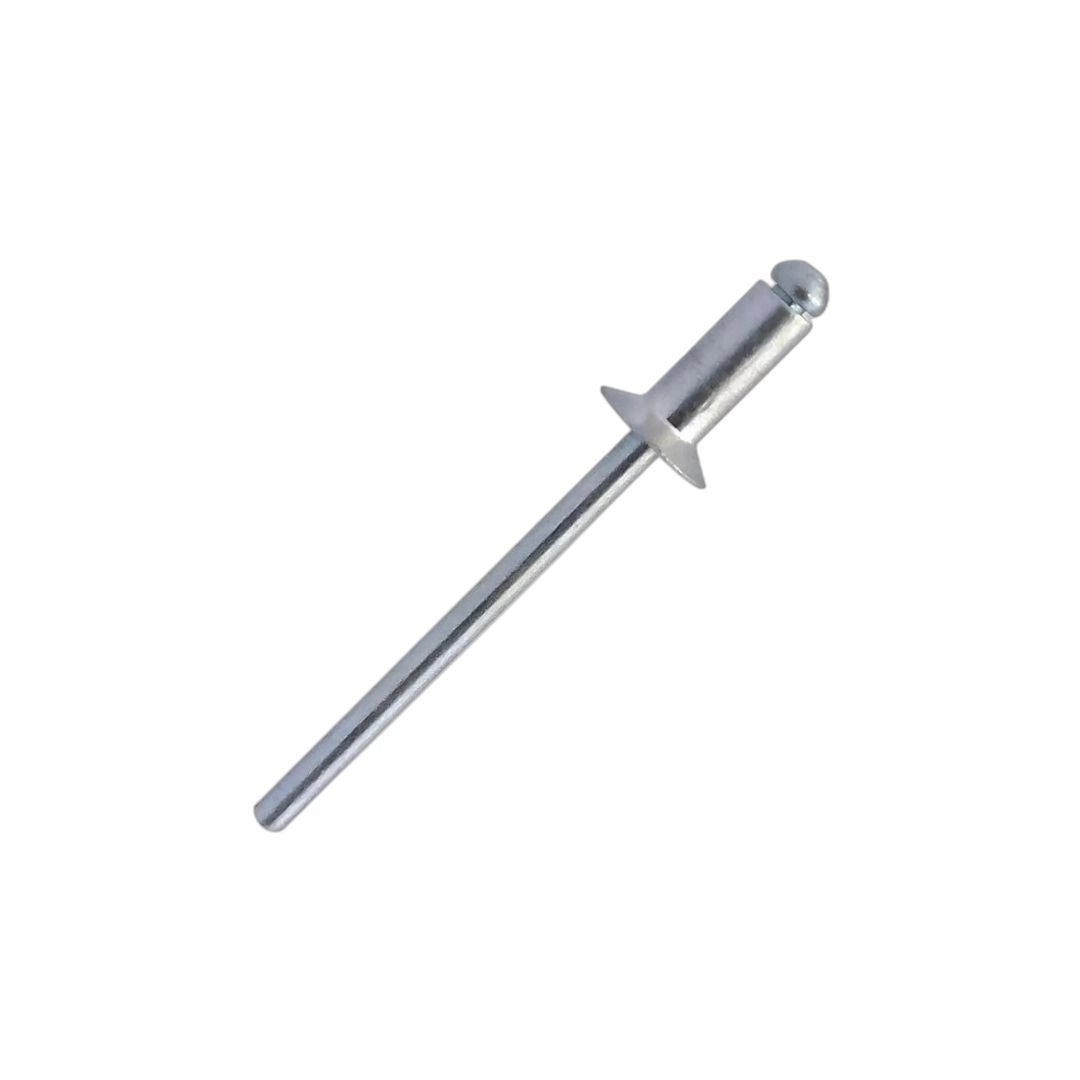 Rebite Repuxo Escareada 308 Ks 3,2x8 Aluminio Brilhante Pct C/100 Pcs New-fix 2032101