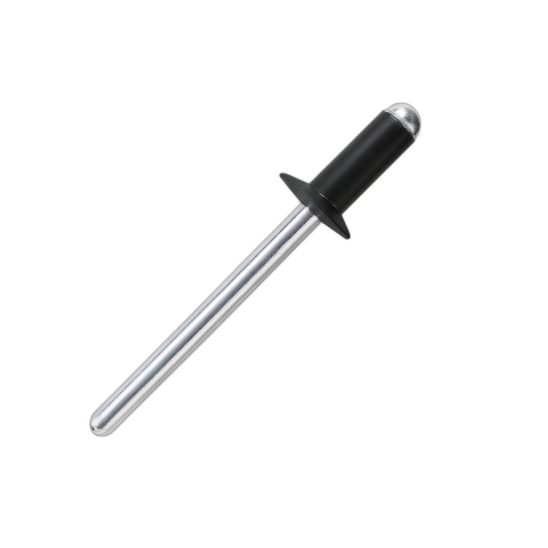 Rebite Repuxo Escareada 310 Ks 3,2x10 Aluminio Preto Pct C/100 Pcs New-fix 2032401