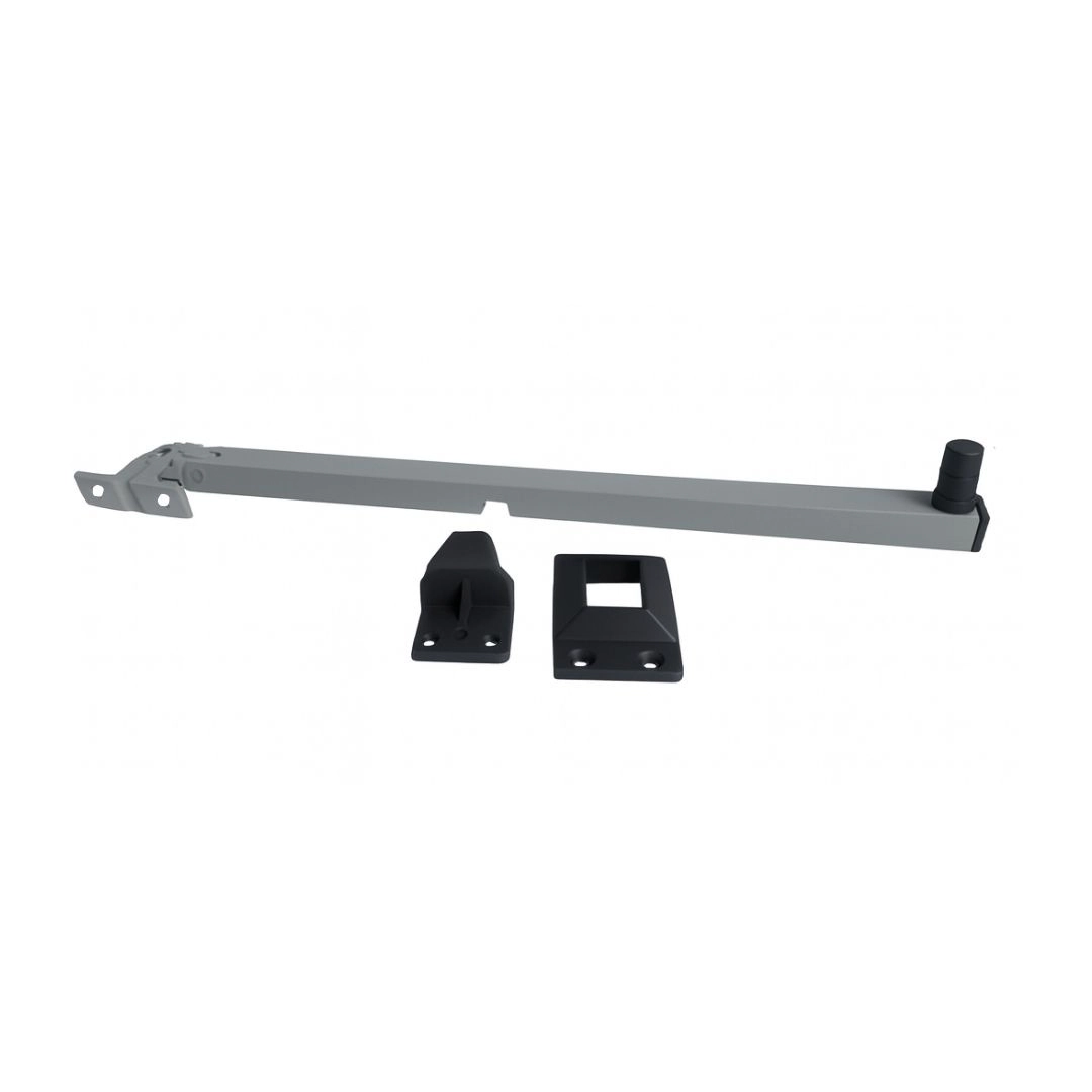 Haste Tubular Frontal Puxador Janela Maxim-ar Aluminio Madeira 70cm/700mm Fosco Gm