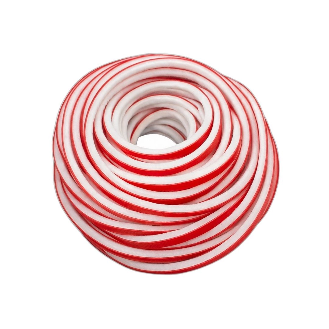 Escova Fita Vedação 5x5 Branco Rolo C/50 Mts Adesiva Janela Porta Aluminio Fv5x5bas50