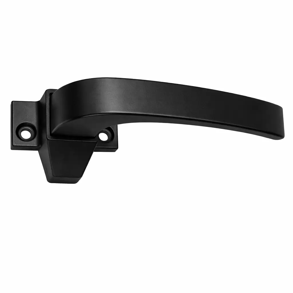 Fecho Alavanca Puxador Maxim-ar Frontal1018/3 Sobrepor Aluminio Preto Al
