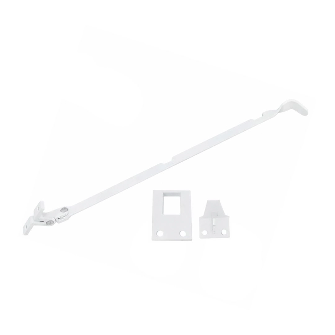 Haste Popular Frontal Puxador Janela Maxim-ar Madeira Aluminio 50cm Branco Gm