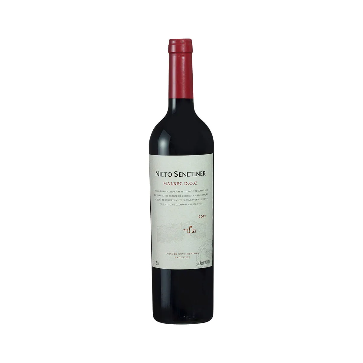Vinho Tinto Nieto Senetiner Malbec Doc 750ml