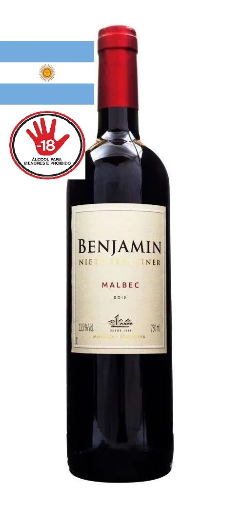 Vinho Arg Benjamin Nieto 750ml Bco Suave