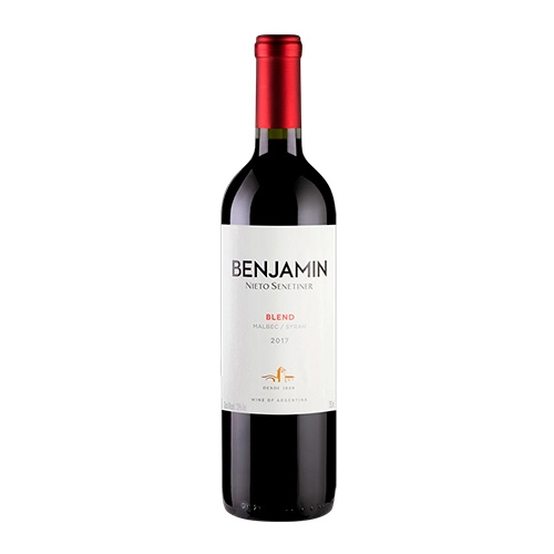 Vinho Argentino Tinto Seco Blend Benjamin Nieto Senetiner Bonarda Malbec Syrah Garrafa 750ml