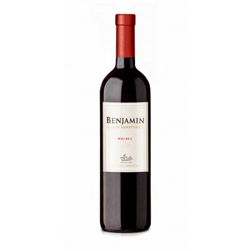 Vinho Argentino Tinto Seco Benjamin Nieto Senetiner Malbec Garrafa 375ml