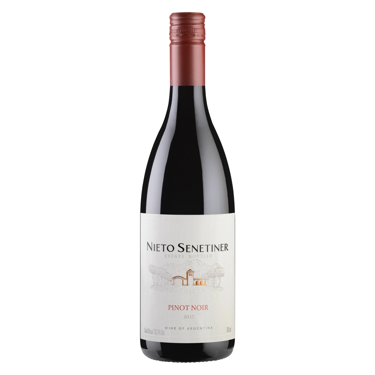 Vinho Argentino Tinto Seco Nieto Senetiner Pinot Noir Garrafa 750ml