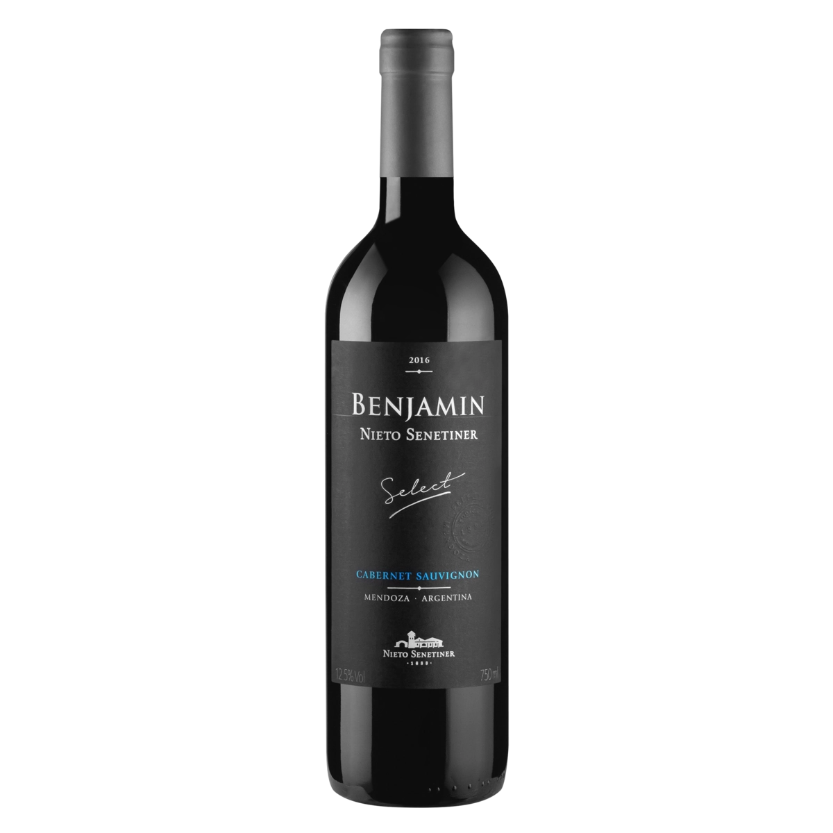 Vinho Argentino Tinto Seco Select Benjamin Nieto Senetiner Cabernet Sauvignon Mendoza Garrafa 750ml