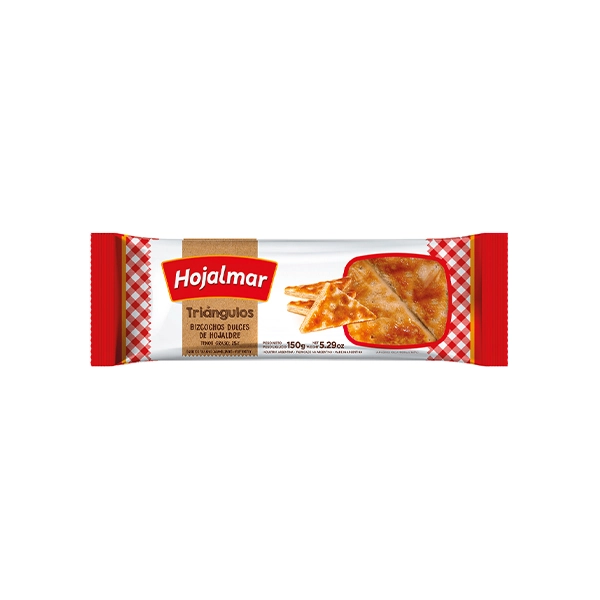 Biscoito Hojalmar Triangulo Caramelizad