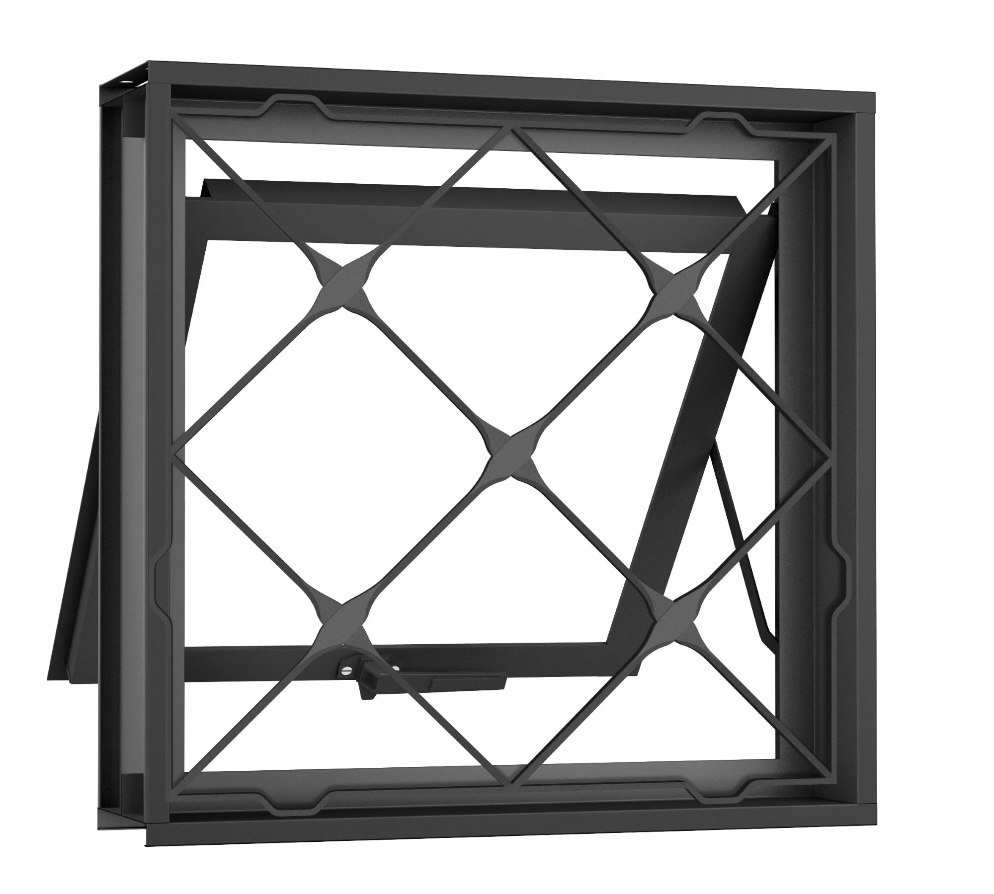 Vitro Maxim-ar 80x60 Req. 12cm Grade Xadrez