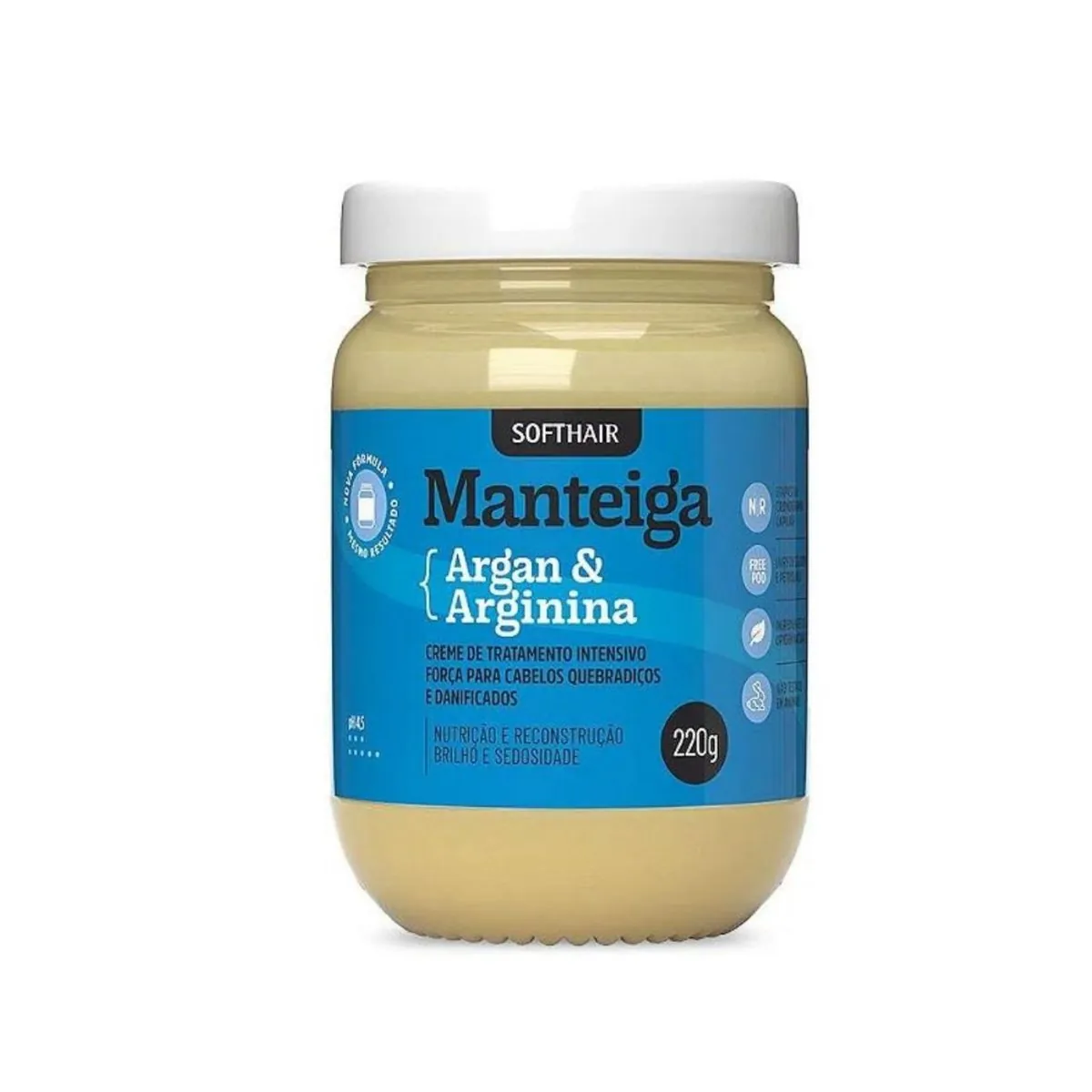 Creme Para Reparação Capilar Profunda Com Argan E Arginina