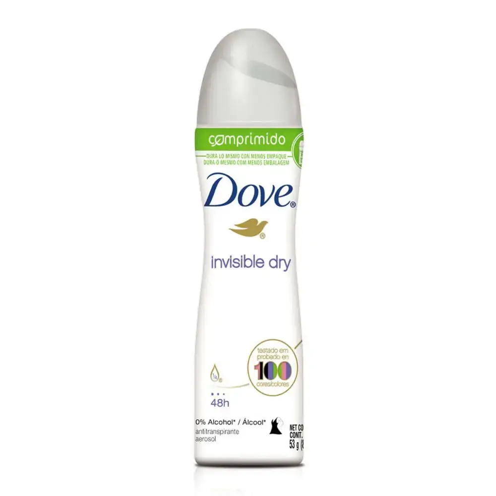 Antitranspirante Aerossol Invisible Dry Comprimido Dove 85ml