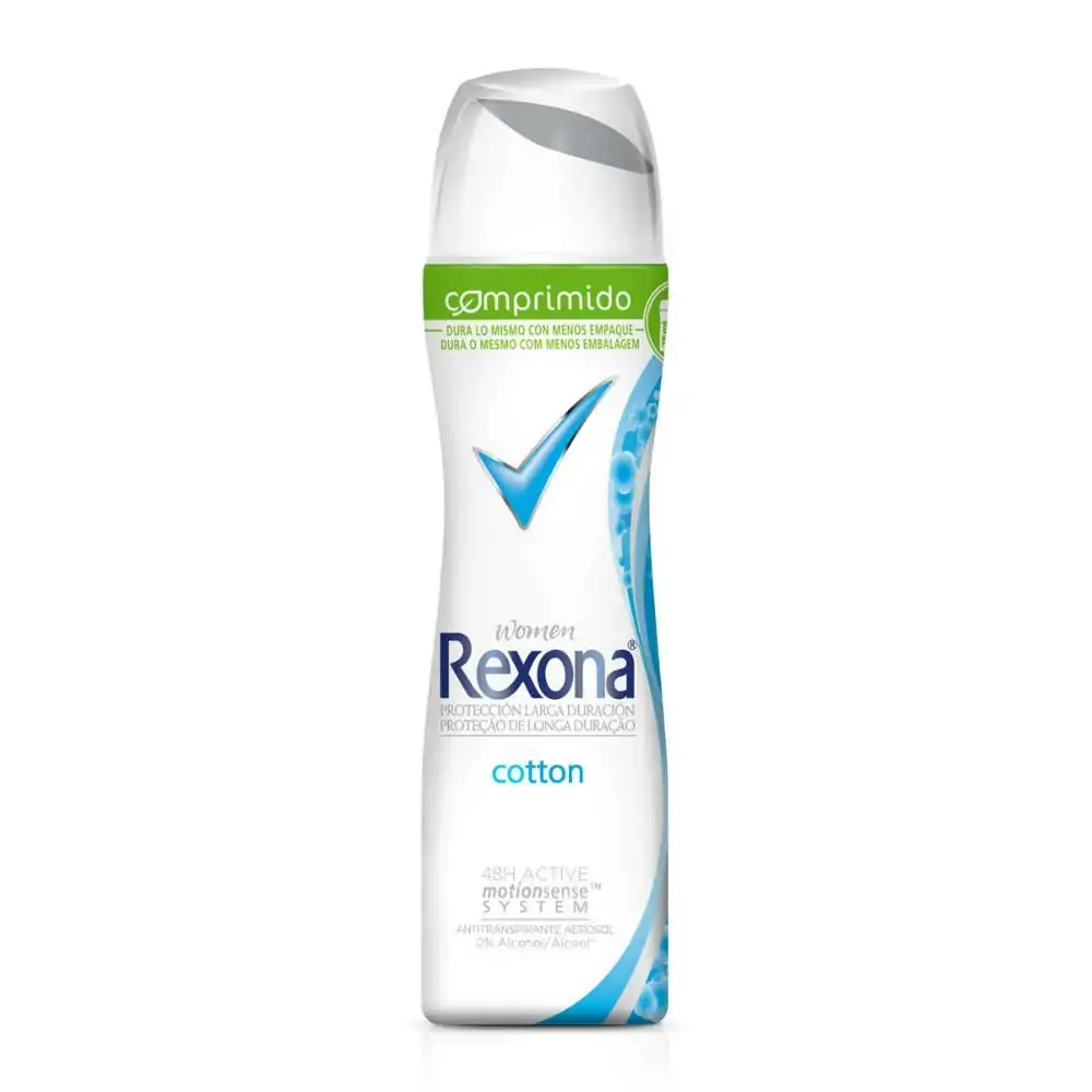 Antitranspirante Aerossol Cotton Rexona Women Motionsense System 85ml Spray
