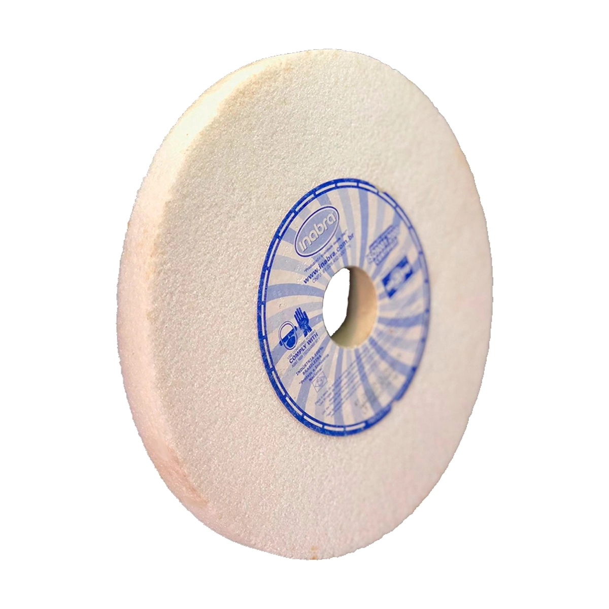 Rebolo Branco 6 X 3/4 Polegada Reto Para Afiação Ferramentas Branco2