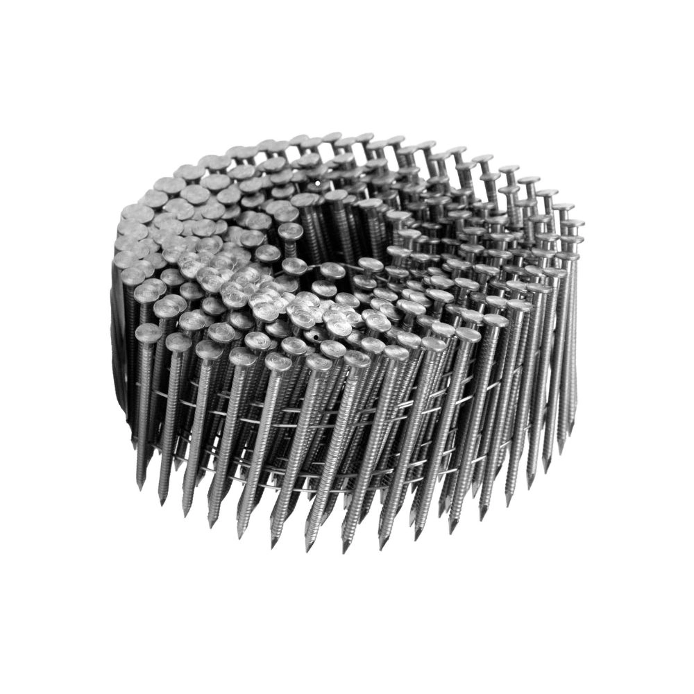 Prego Anelado 2,7x65mm Caixa Com 7500 Un Para Pregadeira Pneumatica