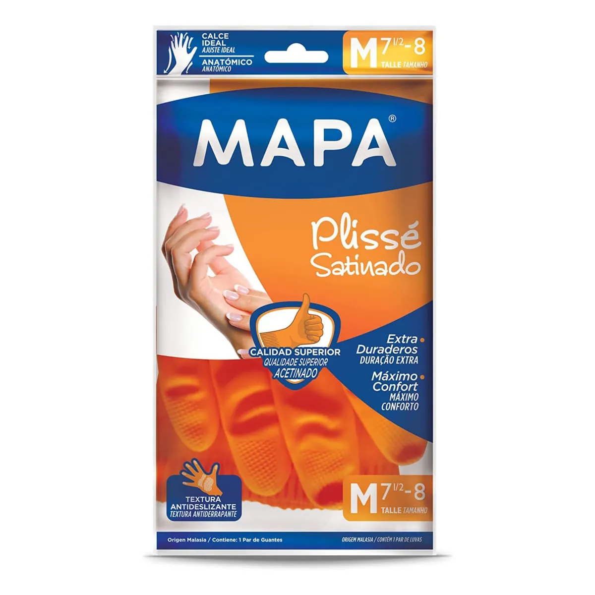 Luva Mapa Plisse Tamanho M Mucambo