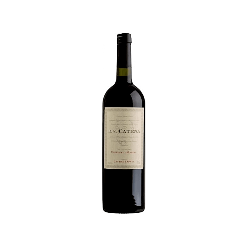Vinho Argentino Tinto Seco D.V. Catena Cabernet Malbec Mendoza Garrafa 750ml
