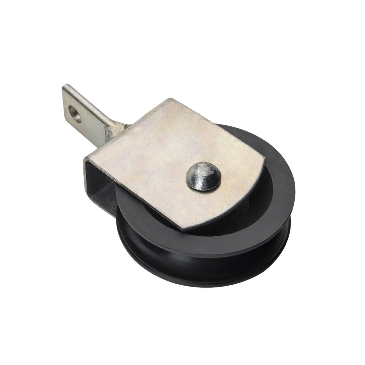 Roldana Em Nylon Com Suporte Em Aço Galvanizado - Síntese